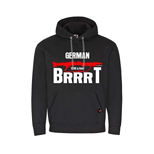Pull à capuche Copytec WDD MG3 noir Medium pour vos sessions de tir et sorties outdoor