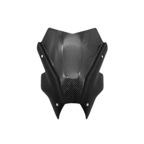 Visière de protection moto Yamaha MT09 FZ09 2021-2023 saute-vent look carbone