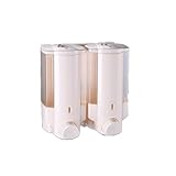 Seifenspender Wandbefestigung Ohne Bohren 300ml*2 Seifenspender Manueller Spender...