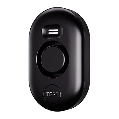 Water Leak Detector Sensor Alarm: Home Water Flooding Monitor Smart Sink Overflow Monitoring Adjustable Wet Moisture Alert Pipe Leakage Drip Detection Warning for Basement Floor (1 Sensor)