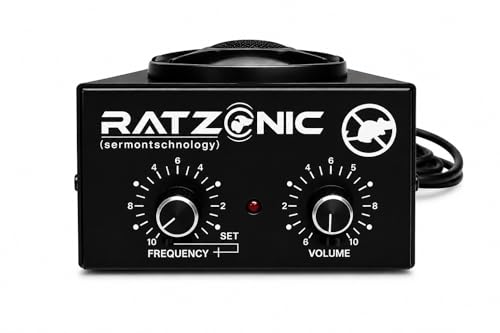 Ultrasound Rat Repellent Machine – 1500 Sq. Ft. Coverage | Plug & Play Rodent Control Device for Warehouse, Shop, Godown | Safe, Non-Toxic & Chemical-Free