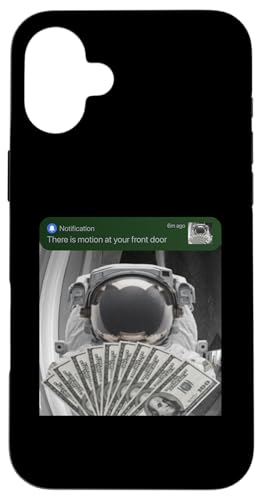 �F����s�m There Is Motion At Your Front Door Silly �X�}�z�P�[�X iPhone 16 Plus �p