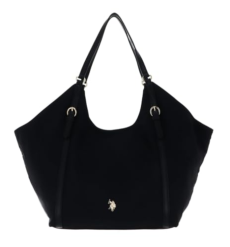 U.S. Polo Assn. shopper bag shoulder bag Houston Large Double Handle Black
