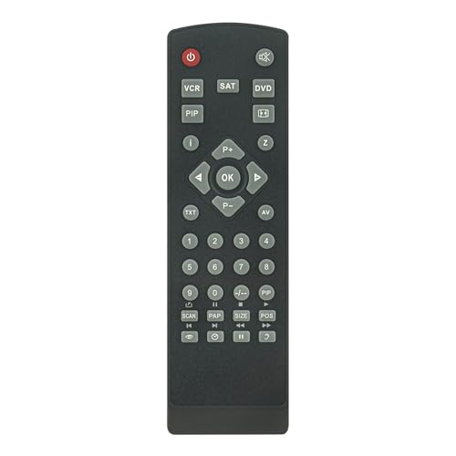 AULCMEET TP160C Replacement Remote Control Compatible with Grundig 4K OLED Smart TV TP160C, TP2, TP150, TOP VISION 32-3821