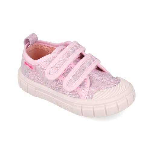 Chaussures de Sport GARVALIN Basic Canvas 252381 rose pour Filles - 4