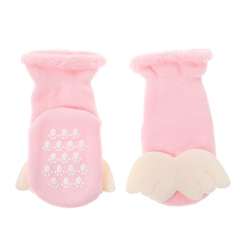 OATIPHO Infant Socks Fuzzy Christmas Socks Stockings Non-slip Grip for Newborns Winter Clothes for Boys and Girls