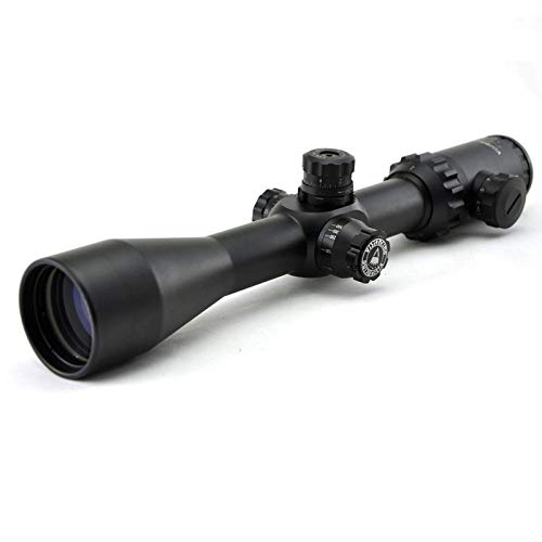 Visionking Rifle Scope 2-20X44 Riflescope 10 Times Zoom Side Focus Mil-Dot Hunting Tactical Rifle Scopes Color Black (Same, High) #TOP5