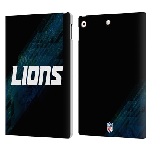 Protection iPad 10.2 NFL Detroit Lions antichoc avec fentes pour cartes bancaires