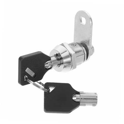 CLISPEED Cerradura de Leva con Llave para Gabinete y Caja Fuerte Construcción de Aleación Duradera Diseño y Elegante para Armarios y Buzones