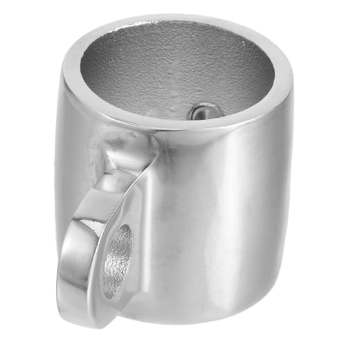 Abaodam Parasol Tube Connector Stainless Steel for Tubes Connection Part for Boat Sunshade Hardware Reusable Connectors for Outdoor Canopy Support