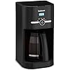 Cuisinart Classic 12-Cup Programmable Coffeemaker, Black, DCC-1120BKNAS