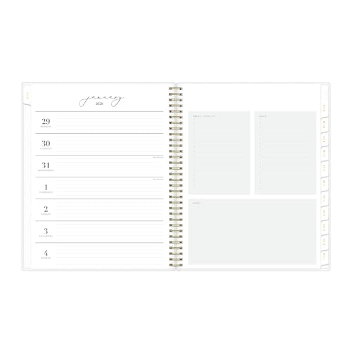 2026 Blue Sky Life - Note it® Weekly/Monthly Planning Calendar, 8-1/2\" x 11\", Leah, January to December, 100654