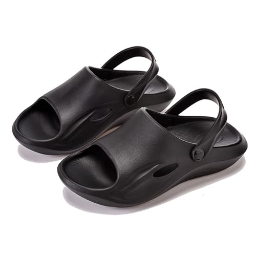 Pillow Slippers Recovery Slides Indoor Outdoor Cloud Slides Shoes Non-Slip Quick Drying Shoes Soft Lightweight Thick Sole Comfy Sandals