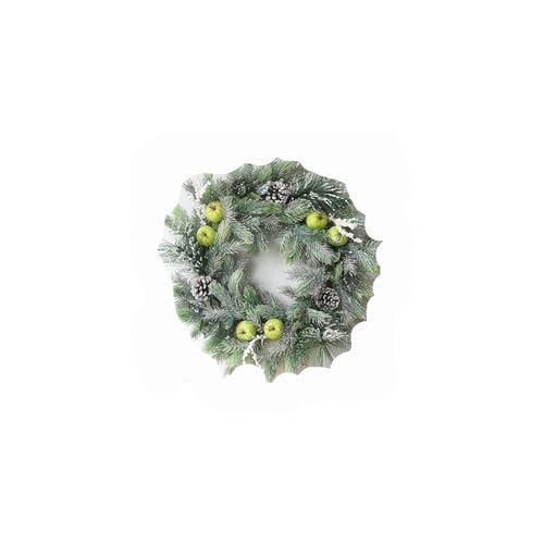 Couronnes de Noël x2 pour décorations extérieures et de maison