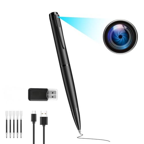 Amazon.co.jp: 小型カメラ 防犯カメラ 監視カメラ スパイカメラペン 長