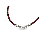 Material :925 Sterlingsilber gestempelt / Nickelfrei +Leder