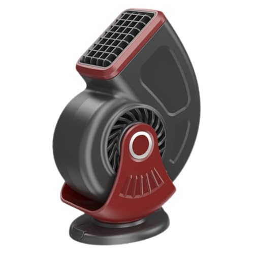 Chauffage de voiture portable 12V dégivreur désembueur noir et rouge pour auto et maison