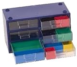 profi magazin abo  Profi-Magazin PS, 6 glasklare Schubladen, blau