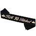 GWING I’m 30 Bitches Sash, Happy 30th Birthday Supplies,Funny Theme Birthday Party Decor - Cheers to Thirty Birthday/Anniversary Satin Sash 27 * 3.7Inch