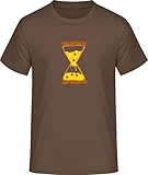 Pizza Hourglass – Divertida camiseta para pizza, chocolate, XXL