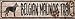 SMART BLONDE Belgian Malinois Trail Novelty Mini Metal Street Sign MK-101