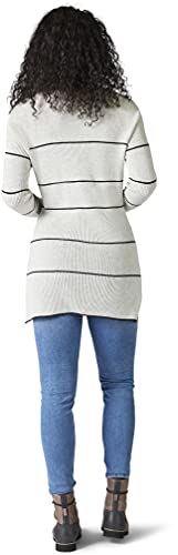 Smartwool Shadow Pine Pointelle Stripe Tunic Sweater - Women's Ash Heather Medium #TOP2