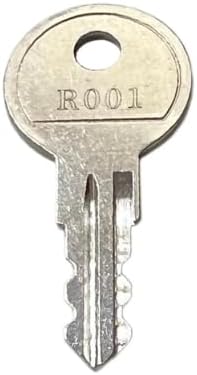 2 R001 Keys (230012) for Southco Truck Rv Camper Trailer Baggage Compartment Door Lock - Replacement Key Set image 5