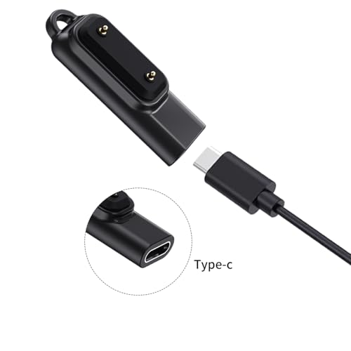 Base de carga compatible con Huawei Band 8 9 Fit 3 adaptador cargador smartwatch tipo C 2 piezas 6
