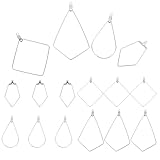 PRETYZOOM 24 Stück Teiliges Silberne Edelstahl Creolen Ohrringringe zum Schmuckherstellen Hautfreundlich Flexibel für DIY Perlenweben und Kreative Ohrschmuckgestaltung Geschenk für Damen