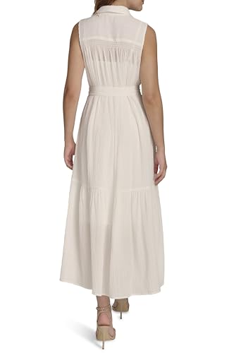 Tommy Hilfiger Women's Sleeveless Midi Shirt Dress4