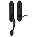 Baldwin 85354.102.LFD Boulder 3/4-Inch Escutcheon Handleset Emergency Egress with Beavertail Lever, Oil Rubbed Bronze
