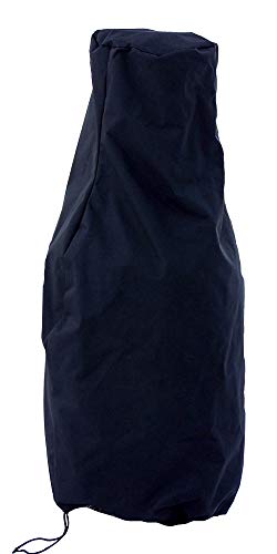 The Blue Rooster Oversize Year Round Chiminea Cover in Charcoal