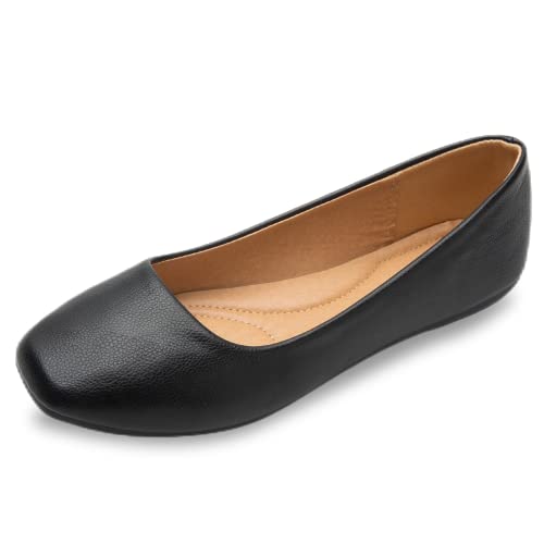Sixth Street Womens Casual Comfortable and Lightweight Ballerina Ballet Flats-Black-(Size-36) (B0B7X7PJTW) Amazon Price History, Amazon Price Tracker