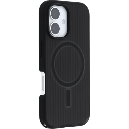 Image of OtterBox iPhone 16 Symmetry Series Soft Touch - Dark Echo | Soft-Touch Silicone, Sleek Rubber Design, Ultra-Slim Phone Case for Apple iPhone with Raised Edges & Drop Protection