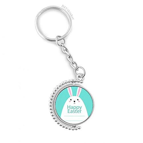 Llavero de conejo azul para colgar en mochilas y bolsos