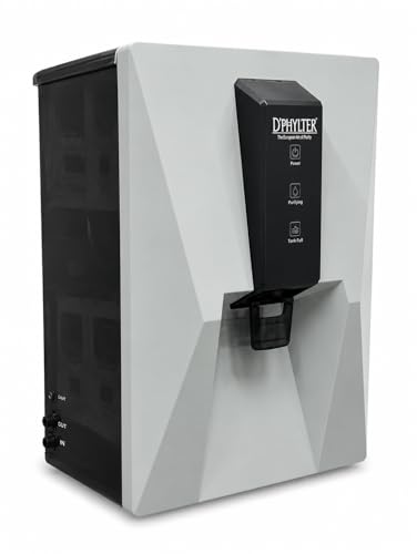 Image of D'PHYLTER Alkaline RO Water Purifier Filter for Home, 9L, Smokey Grey | 8-stage RO+UV+UF, TDS controller, copper & alkaline minerals, 9L tank, for borewell tanker & municipal water to 2000 PPM
