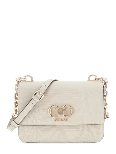 GUESS Salinge Flap Crossbody, Cinzento-acastan, One Size
