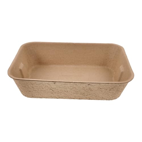 BESPORTBLE Kasten Katzentoilette Gießen Katzenboxen Tofu-katzenstreu Verklumpung Bedeckt Kratzbaum Filter Wiederverwendbar Kätzchen Katze Badetasche Müll Post Abs Light Brown Papier