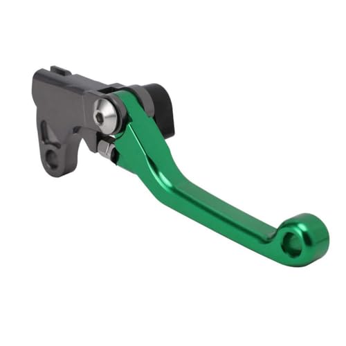 Levier de frein et embrayage vert pour partager des moments de pilotage en KLX110L