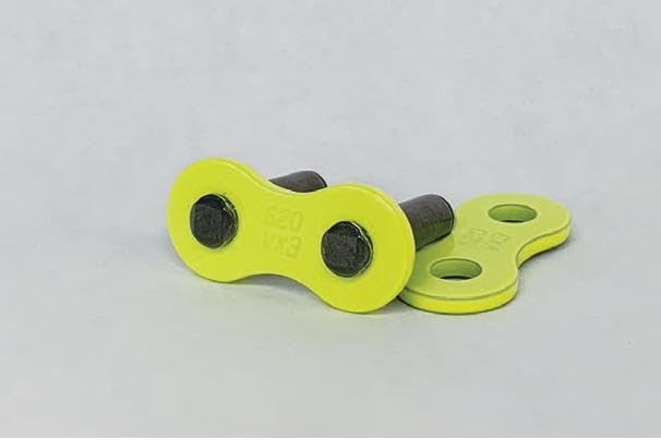 ATV&UTV Replace Parts & Accessories for DID 525 VR46 Series X-Ring Chain ZJ Rivet-Type Master Link Yellow Mod-BBM45-FV28694