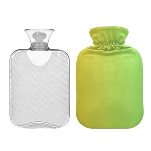 Wärmflaschen-Tasche mit Überzug, 1 l, wiederverwendbar, für Menstruationsbeschwerden, zur Linderung von Nacken- und Schulterschmerzen