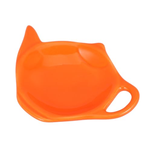 Alipis Tea Bag Holder Dish Compact and Stylish Ceramic Coasters Tea Accessories for Women Teapot Shape Holder