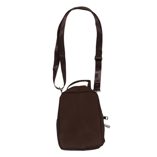 Small Crossbody Purse for Women, Nylon Crossbody Wallet Phone Bag Shoulder Strap Wallet Pouch, Mini Cell Phone Purse(Coffee)2