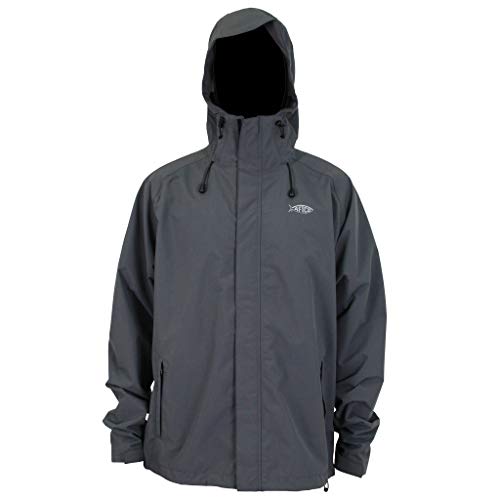 AFTCO Solitude 2.5L Waterproof Jacket (XL) Charcoal