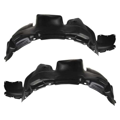 Image of TRQ Front Inner Fender Liner Set Compatible with 1998-2003 Toyota Sienna TO1248105 TO1249105
