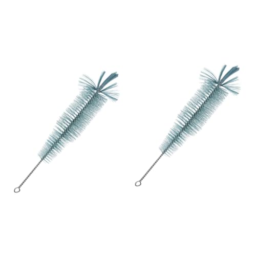 FOMIYES 2pcs Bottle Brush Wine Bottles Brush Flask Cleaning Brush Narrow Neck Bottles Cleaner Water Bottle Scrubber Kettle Cleaner Brushes Bottle Washer Brush Waterbottle Green Nylon