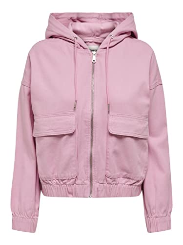 ONLY ONLKENZIE-Lake L/S Hoodie Jacket PNT