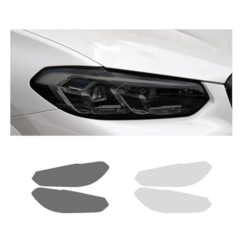 Autocollant en TPU noir transparent pour phare BMW X3 IX3 2022 - 2