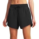 Ksmien Women's 5" Athletic Running Shorts Quick Dry Lightweight Workout Gym Shorts with Zipper Pockets UPF 50+ - Image 3