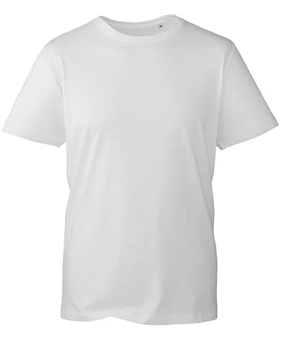 Coozo Men's White Anthem T-Shirt - 5XL